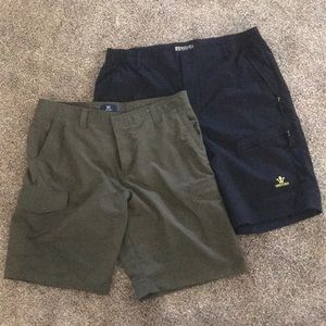 2 pair mens size 38 shorts